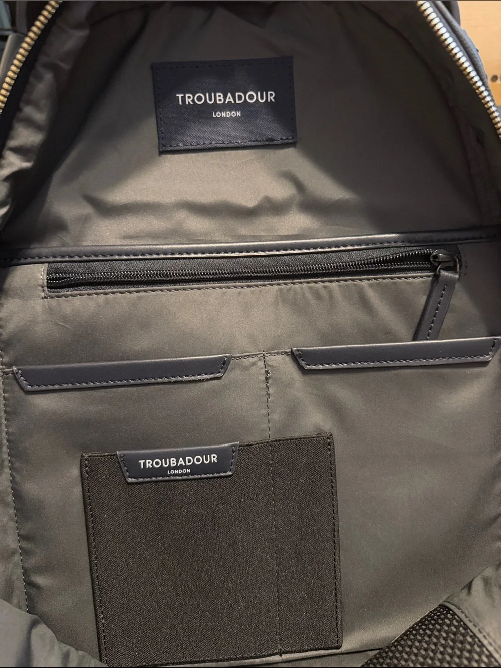 Troubadour Navy Blue “Momentum” Travel Backpack